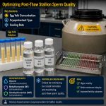 Cryopreservation Extenders Content - illustration of similar research contents on the lab bench