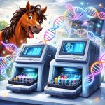 DNA Damage Assays - cartoon horse with DNA machines