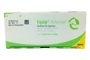 Image of "Artervac" - inactivated equine viral arteritis (EVA) vaccine box