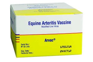 Image of "Arvac" - Modified live virus EVA vaccine box